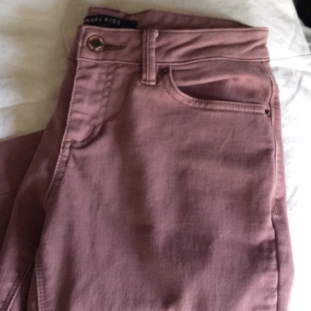 Mauve Skinny Pants